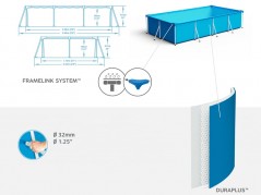   Bestway 259x170x61cm 61 56403