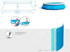   Bestway  3800. 305x76cm 81 57270