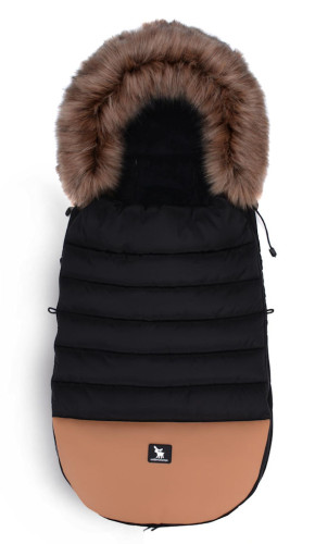 Natural/Black Eco Leather