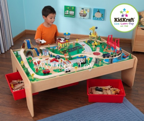 Kidkraft Waterfall Mountain Train Set and Table 17850 
