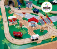 Kidkraft Waterfall Mountain Train Set and Table 17850 