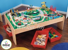 Kidkraft Waterfall Mountain Train Set and Table 17850 