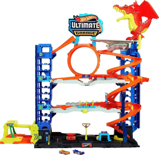 Hot Wheels MEGA Dragon Garage HKX48 PUD1