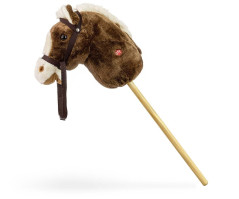      Milly Mally Hobby Horse Dark Brown 6088