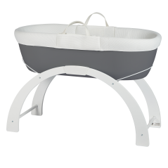  Shnuggle Dreami Moses Basket  Slate