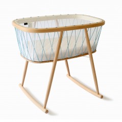 KUMI Crib Mesh Aqua