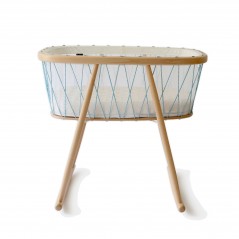 KUMI Crib Mesh Aqua