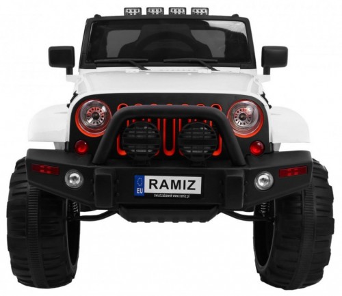 RAMIZ Jeep All Terrain 12v  White