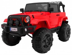 RAMIZ Jeep All Terrain 12v  Red