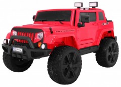 RAMIZ Mighty Jeep 4x4 12v  Red