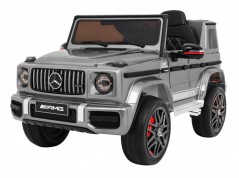 Детский лакированный электромобиль Mercedes AMG G63 + пульт дистанционного управления