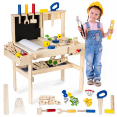 Дерев'яна майстерня Mamabrum XXL 75 елементів WORKBENCH GYT1863