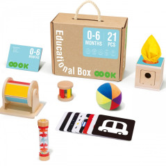   61 Tooky Toy Box XXL Montessori 0-6  TK750