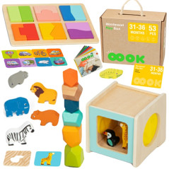   71 Tooky Toy Box XXL Montessori 31-36  BCTJ681