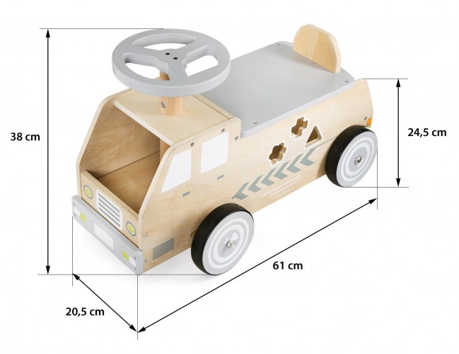 Mamabrum WOODEN CAR GYT2154
