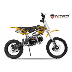 Детский бензиновый питбайк Nitro Motors Sky 125cc 17/14