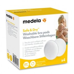 Medela Wahable Bra Pads, 4 .