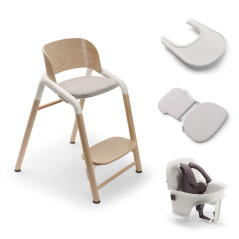 NEUTRAL WOOD/WHITE