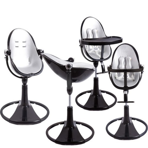 Bloom Fresco Noir   lunar silver