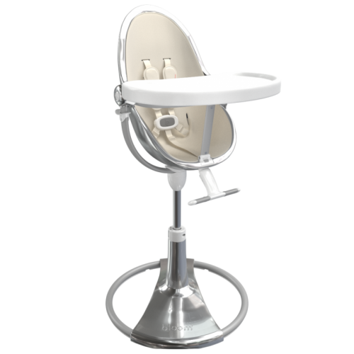 Bloom Fresco Chrome Silver Metalik Limit   coconut white