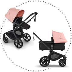 black / Morning pink