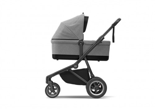 2�1 Thule Sleek Grey Melange on Black