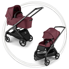 BLACK / DARK CHERRY