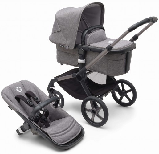 graphite-grey melange-grey melange
