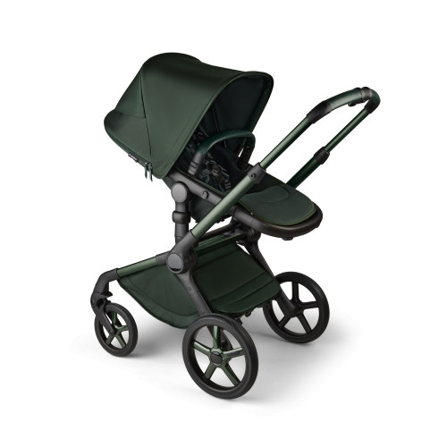 2 1 Bugaboo Fox 5 Noir Limited Edition Midnight Green Minibaby