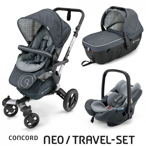 Concord Neo Travel Set  Graphite Grey