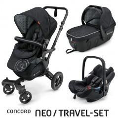 Concord Neo Travel Set  Midnight Black
