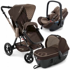 Wanderer Travel-Set Chocolate Brown