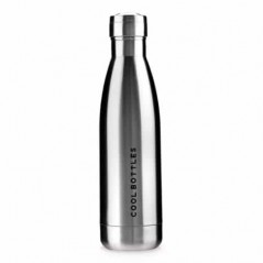  Cool Bottles Metallic 500ml  Silver