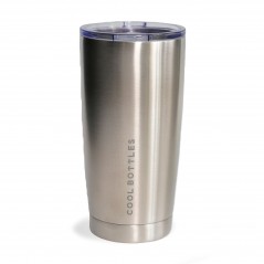  Cool Bottles Metallic 550ml Silver