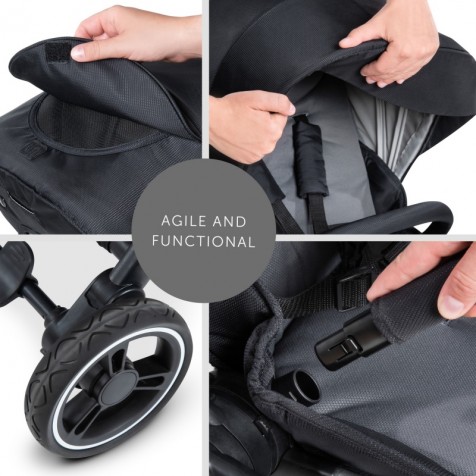 hauck Eagle 4S black/grey
