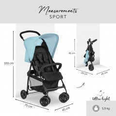   Hauck Sport blue