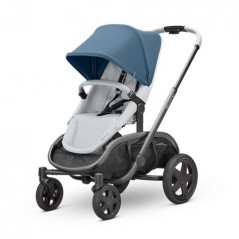 BLUE CORAL ON GREY