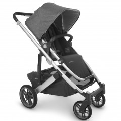 JORDAN (black/grey mlange fabric/silver/black leather) 810030090458