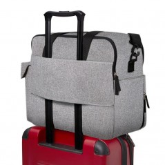  Skip Hop Duo Signature Weekender Grey Melange