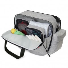  Skip Hop Duo Signature Weekender Grey Melange
