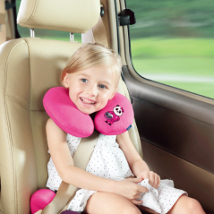 Sparco Panda Neck Pillow  Pink