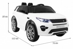 RAMIZ Land Rover Discovery 12v  White