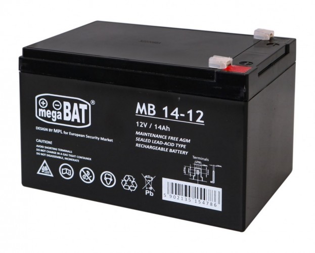 Акумулятор 12V 14Ah