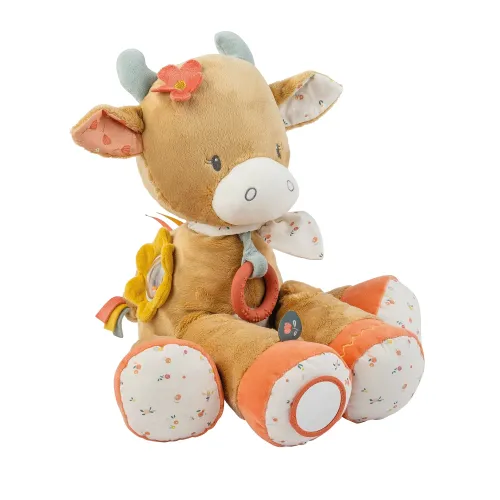 Nattou Activity Cuddly Cow Mila